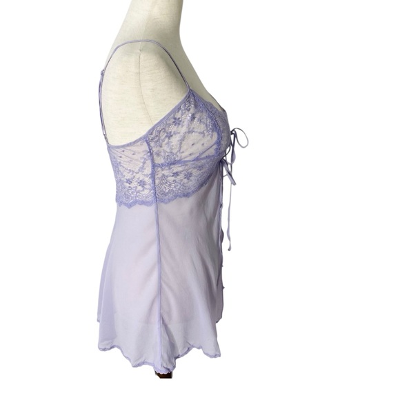 VINTAGE VICTORIA'S SECRET Silk Babydoll - Picture 4 of 7